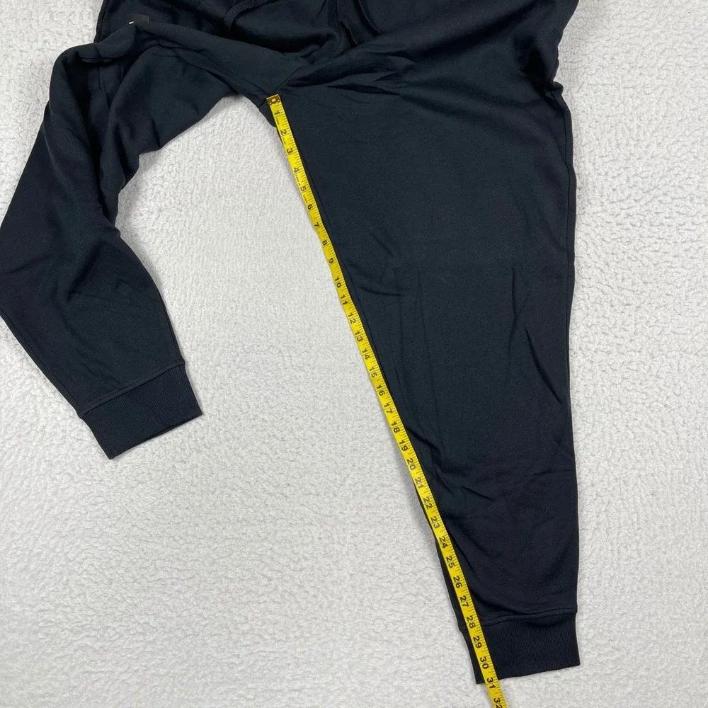 Under Armour Rival Fleece Joggers Mens 3XL Black Tapered Athletic Pants 1357128